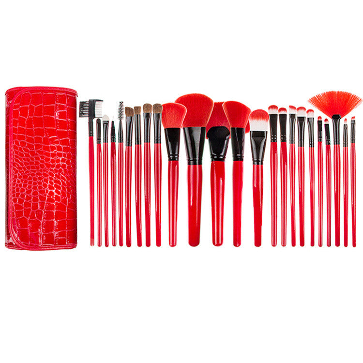 24 big red makeup brushes 24 big red makeup brushes